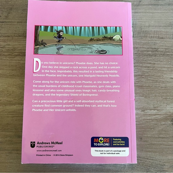 Phoebe and Her Unicorn Set of Books 1-4 Young Readers Graphic Novels Book Series - Picture 4 of 10